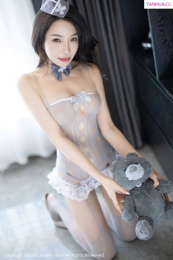 陈芝 芝芝Booty [XiuRen]高清写真图 2023.03.21 No.6448 徐莉芝Booty 黑丝美腿第49张图片